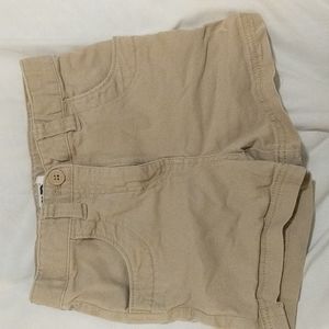 Girls khaki shorts